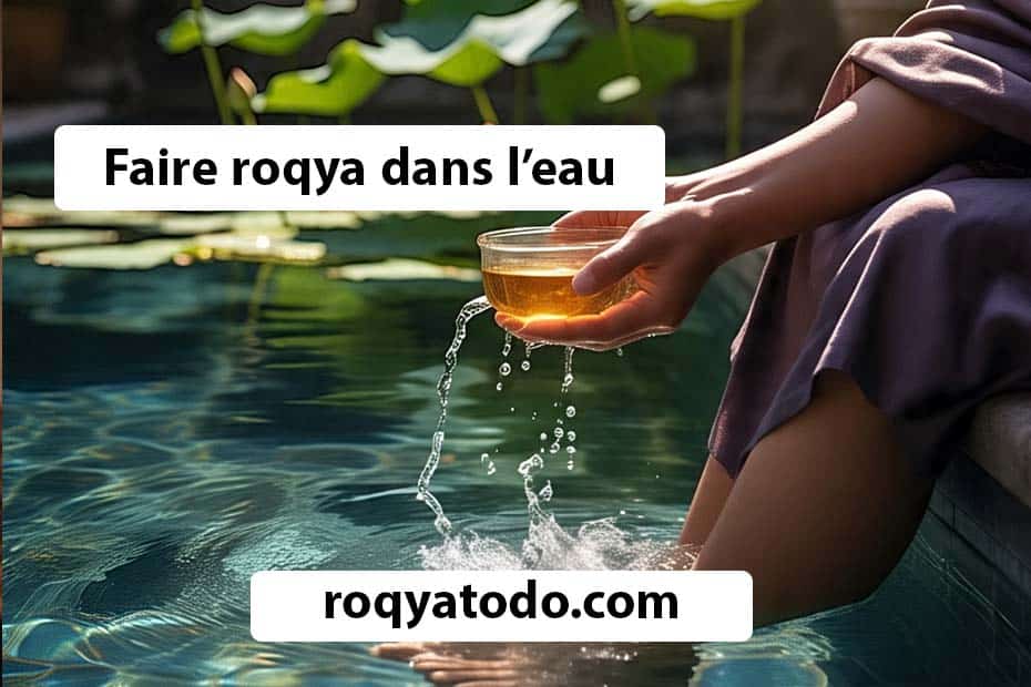 Faire roqya dans l’eau