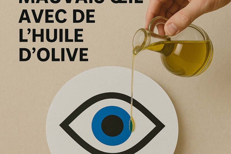 enlever le mauvais oeil avec de l'huile d'olive