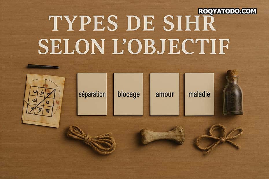 Types de sihr